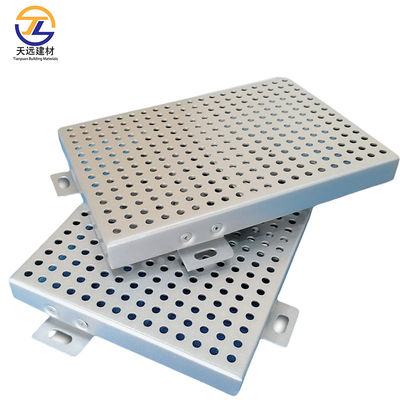 PVDF Coating Aluminum Cabinet Exterior Metal Wall Cladding 2.0mm 2.5mm 3.0mm