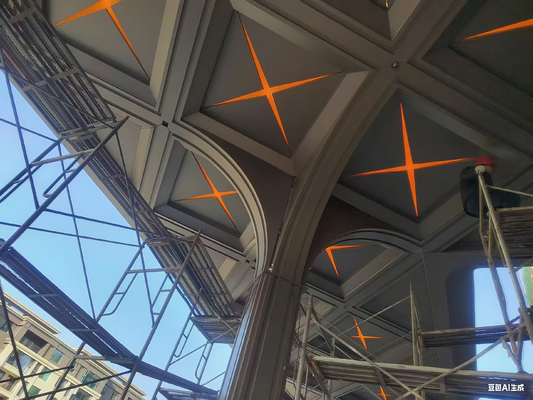 2.5mm Thick Decorative Aluminum Single Panels for Hotel Storefronts