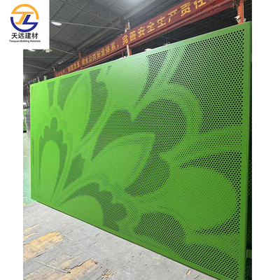 Oil Resistance Aluminum Roof Tiles ISO9001 Metal Perforated Aluminum Ceiling
