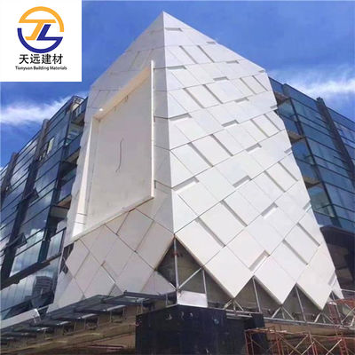 Slat Aluminum Screen Heat Insulation Strip False Ceiling For Office Building