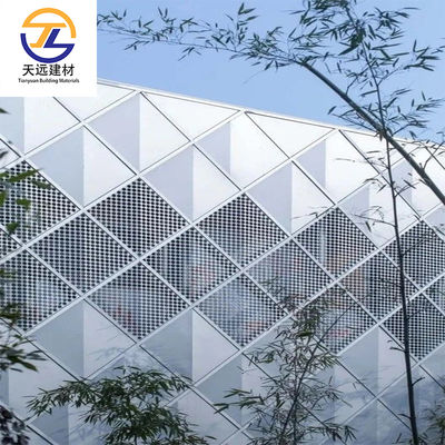 Aluminum Cabinet Sheet ACP 4mm Interior Metal Wall Cladding With Black Groove/T-Shaped Carrier System