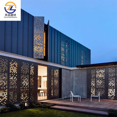 Open Cell Aluminum Screen Grid 50 X 150mm Metal Strip Ceiling Waterproof