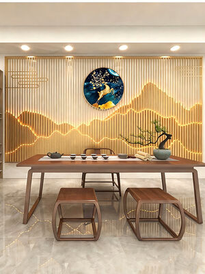 2.0mm Durability, Sculpted Elegance – Shaped Aluminum Square Tube Feature Walls That Elevate Spaces!