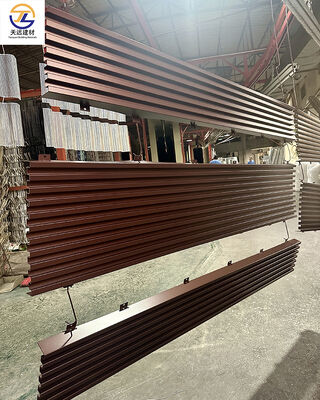 1.5mm PVDF-Coated Antique Bronze Gold Aluminum Alloy Great Wall Panel