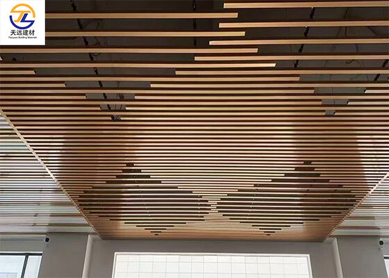 Aluminum Baffle Ceiling | Modern Linear Ceiling Solution