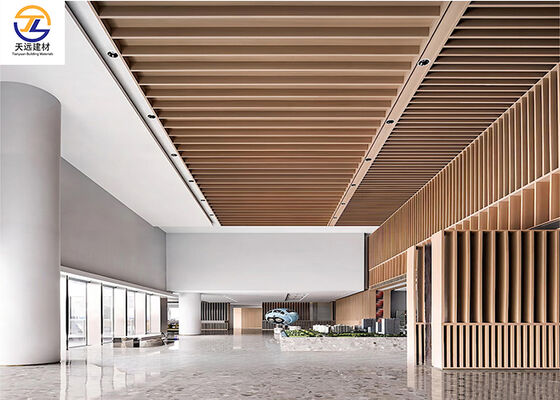 Aluminum Baffle Ceiling | Modern Linear Ceiling Solution