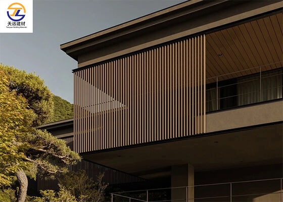 Wall Thickness 1.0mm To 5.0mm Wood Grain Aluminum Tube Moistureproof Durable Lightweight Ideal Construction Applications