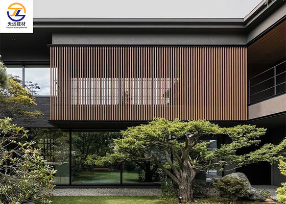 Wall Thickness 1.0mm To 5.0mm Wood Grain Aluminum Tube Moistureproof Durable Lightweight Ideal Construction Applications