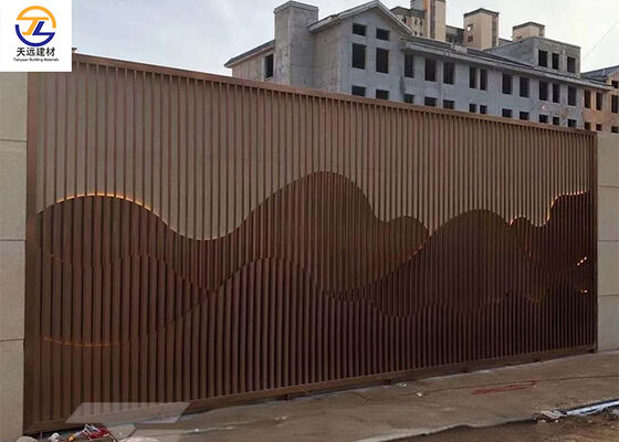 Aluminum Facade Tube | Building Exterior Decoration