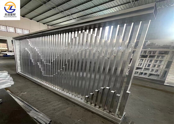 Aluminum Facade Tube | Building Exterior Decoration