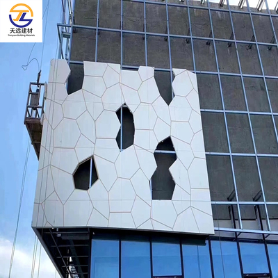 Modern Design Aluminum Screen With Black Groove For Indoor And Outdoor