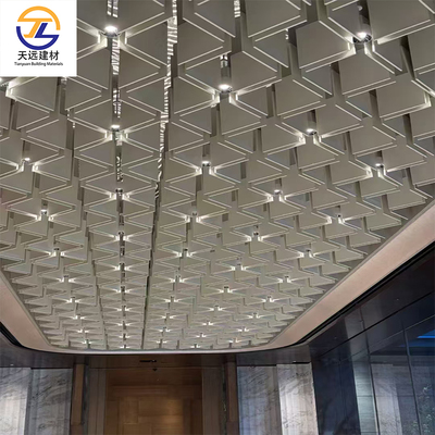 U Shape Aluminum Honeycomb Panel 0.6mm - 1.2mm Sound Absorbing