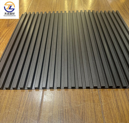 1.5mm PVDF revêtu ancien bronze or alliage d'aluminium grand mur panneau