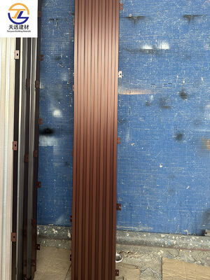 1.5mm PVDF-Coated Antique Bronze Gold Aluminum Alloy Great Wall Panel