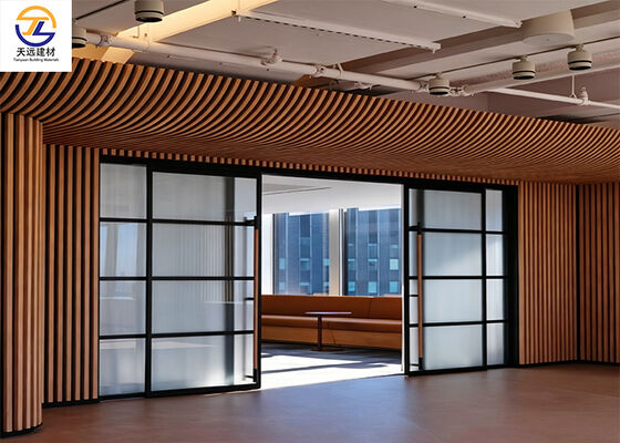 Extruded Aluminum Square Tube Ceiling | Stylish Wave Design for Premium Lounge & Office